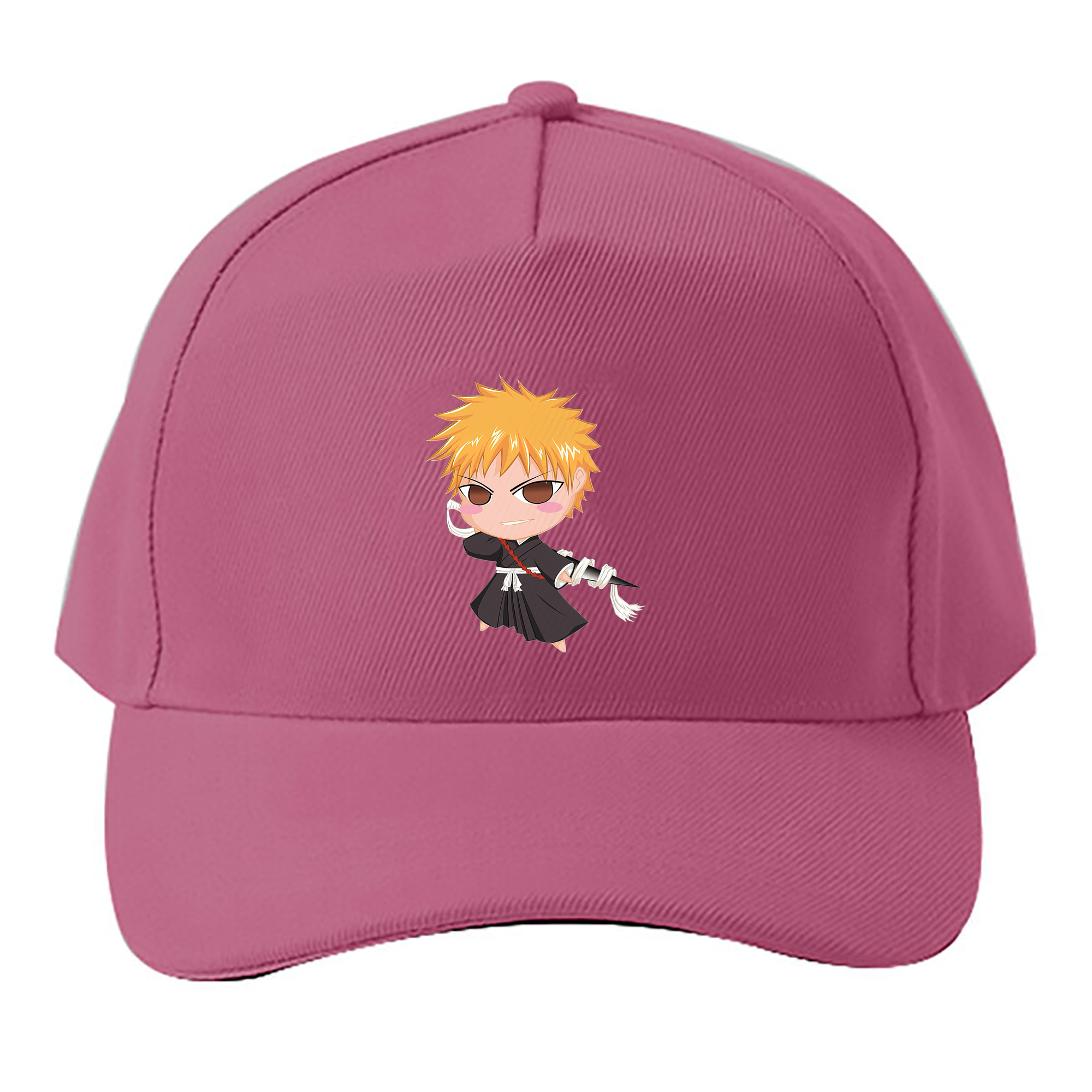 （画像用） ブリーチ 黒崎一護（くろさき いちご）BLEACH Kurosaki Ichigo ベースボールキャップ 綿100％ 男女兼用 帽子 スポーツ